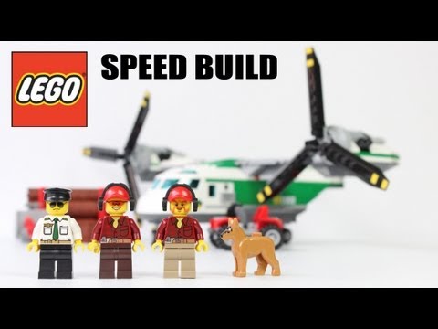 Vidéo LEGO City 60021 : L'avion cargo