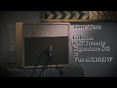TONE Test: Gibson Jeff Tweedy SG and Vox AC15HW
