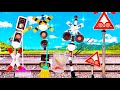 Railroad Crossings Engaged In Track Cleaning