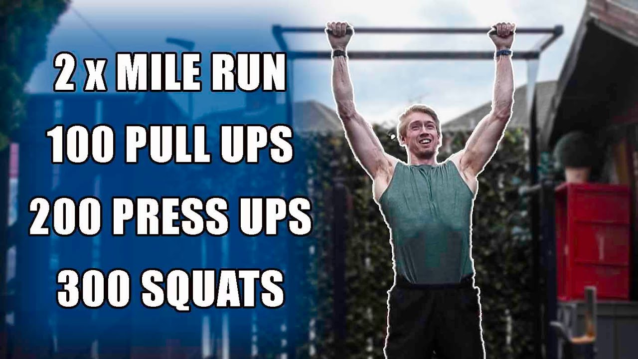 I Tried the MURPH CROSSFIT Workout | Climber takes on MURPH Challenge with STRICT pull ups!