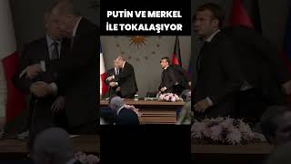 Erdoğan Macron'un Elini Sıkmayınca Fena Bozuldu Erdoğan Macron'un Elini Sıkmayınca Fena Bozuldu