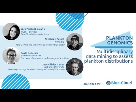 Plankton Genomics webinar - Multidisciplinary data mining to assess plankton distributions