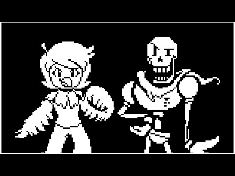 Bones and Feathers: A Martlet and Papyrus Sprite Animation!