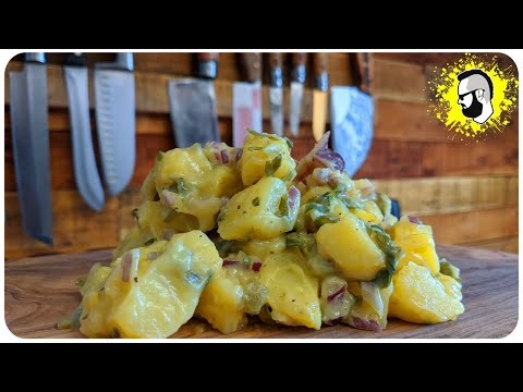 KARTOFFELSALAT REZEPT: So hast du Kartoffeln noch nie gegessen 🤤 (VEGAN) | Pommes Män