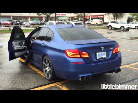 BMW M5 (F10) with Akrapovič M Performance Exhaust