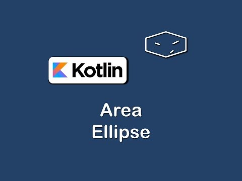 area of ellipse in kotlin