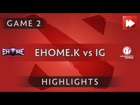 EHOME.KEEN vs Invictus Gaming [Game 2] Dota 2 Professional League 2016 - Dota Highlights