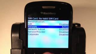 How to Unlock Blackberry 8520 Curve