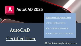 AutoCAD Certified User Live Webinar - Replay
