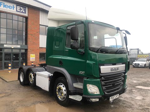 DAF CF440 FTG *EURO 6* 6X2 TRACTOR UNIT 2017 - PE67 CVP