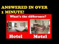 Uncovering the Difference: Hotels vs Motels Explained