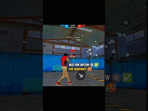 Best Fire Button Size for One Tap Headshot Best Fire Button Position in Free Fire | #freefire #ff