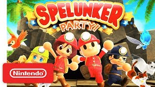 Spelunker Party! - Spelunker Fun for Everyone - Nintendo Switch Launch Trailer