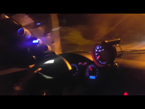 My wife driving my turbo car