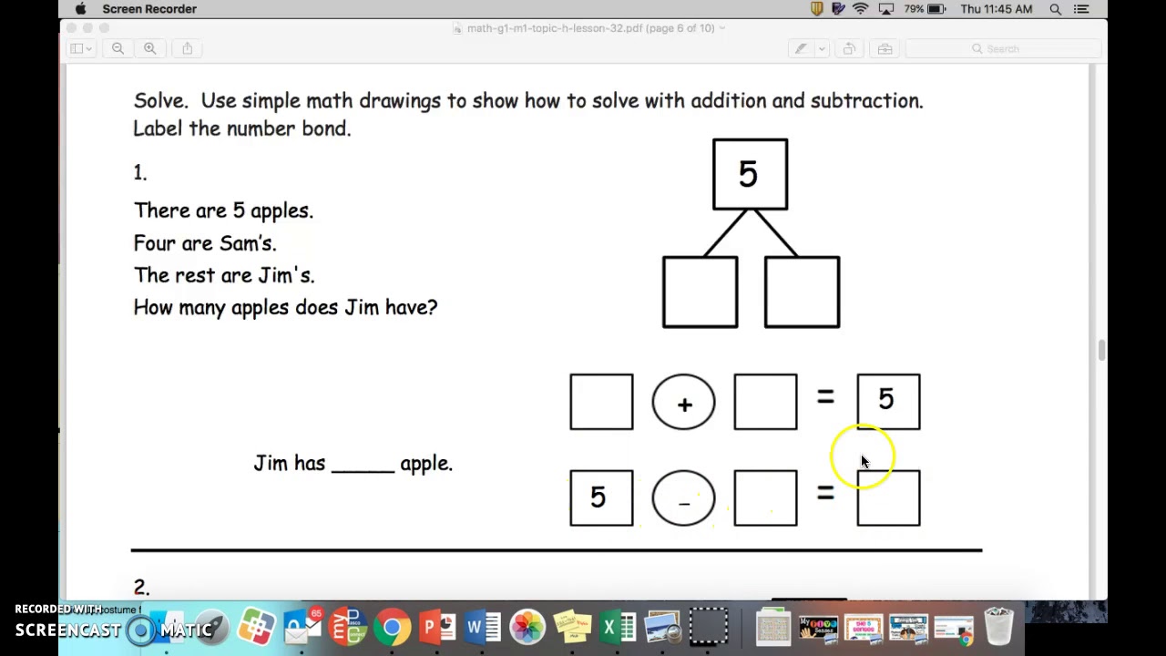 Lesson 32 Problem Set