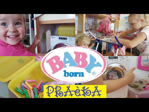Pojď si hrát💕, epizoda - Pračka | Film s Baby born | Máma v Německu