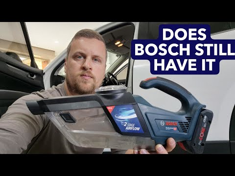 Bosch 18v Handheld vacuum 5 YEAR review and test. BOSCH 18V 1L GAS 18V-1BB