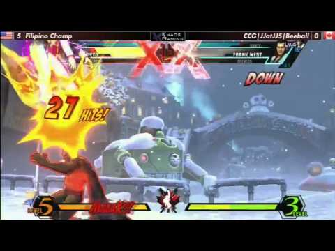 Canada Cup 2014 UMVC3 Champ vs Bee FT15 Money Match Part 1