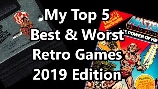 The Top 5 Best & Worst Retro Games I Reviewed in 2019