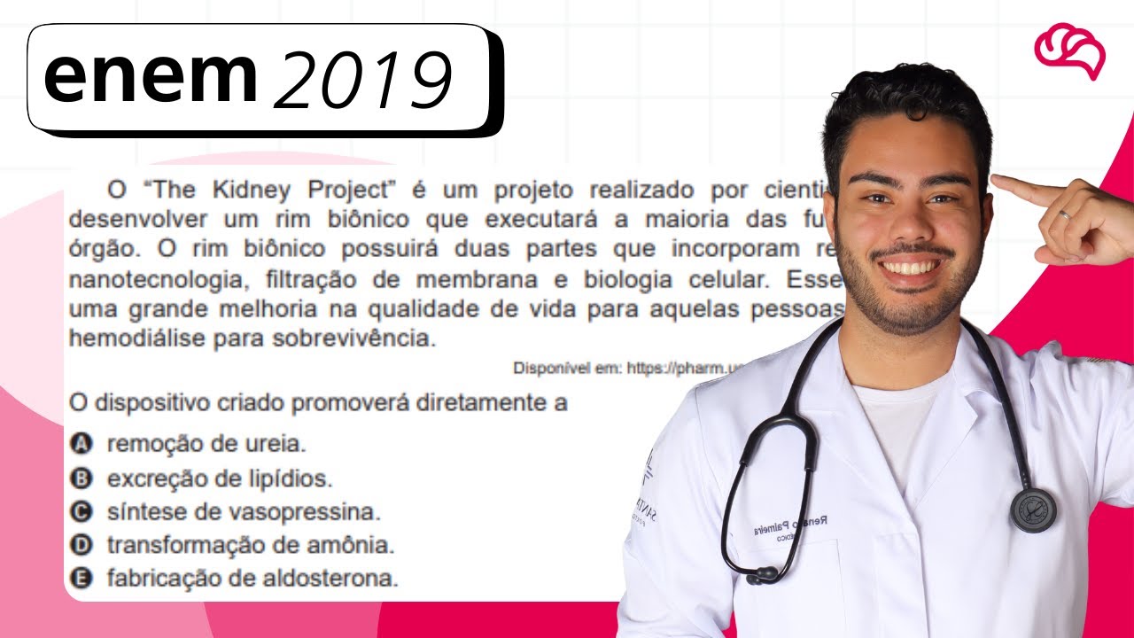 Resolução em Vídeo — Questão 133 ENEM 2019