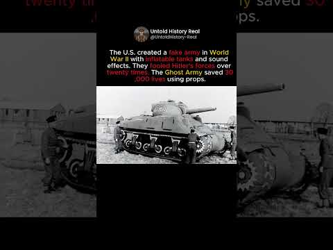 The Fake Army That Fooled Hitler #shorts