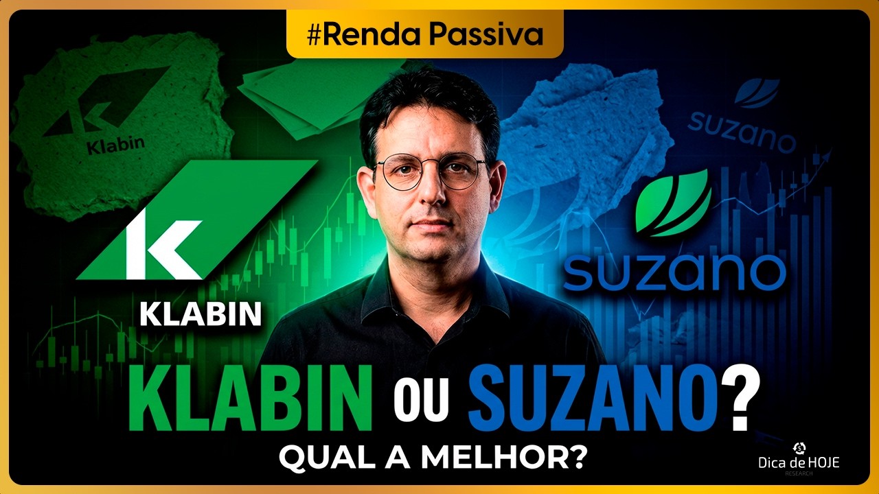 Klabin ou Suzano? Qual a melhor?