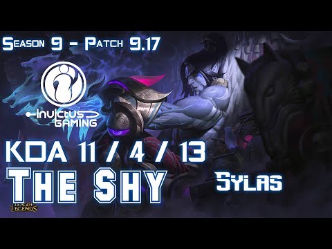IG The Shy SYLAS vs SEJUANI Jungle - Patch 9.17 KR Ranked
