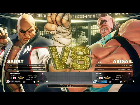 SFV Champion Edition🔥 Bonchan (Sagat) Vs Itazan (Abigail) 🔥 Online Match's 11-12-2022