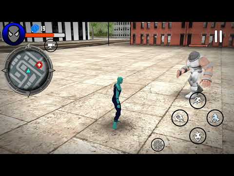 Power spider the first boss fight (CSA Gaming)