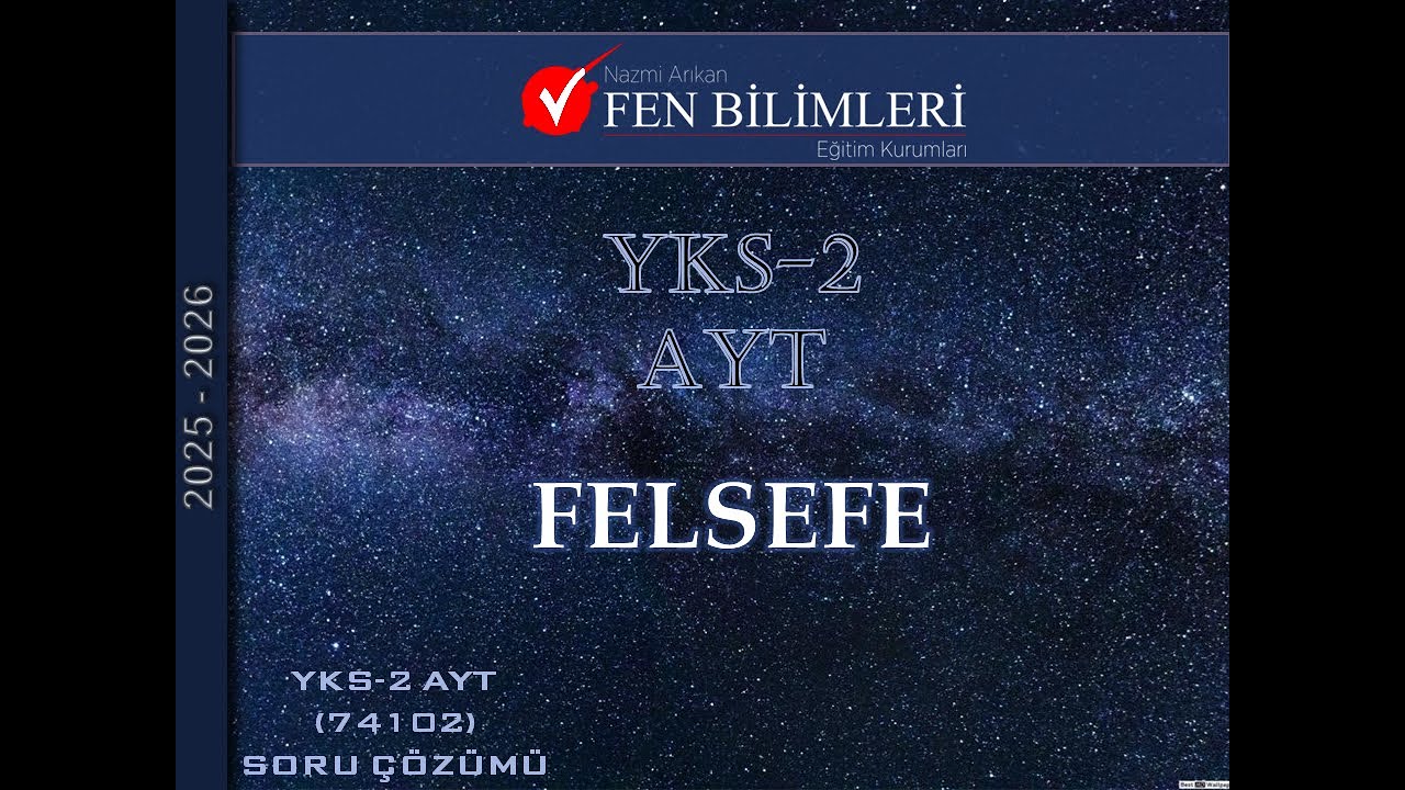 FELSEFE YKS 2 AYT (74102)