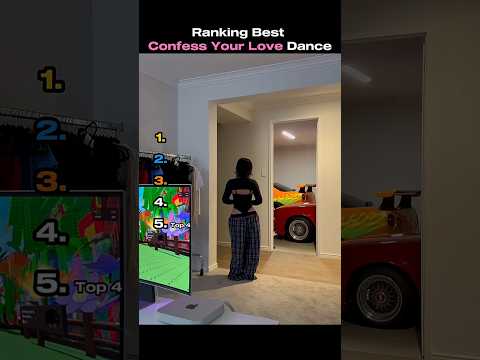 Ranking The Best Confess Your Love Dance | #love #dance #ytshorts #catanthur