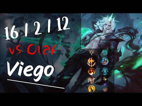 Viego Jungle vs Olaf - Challenger Replay KR