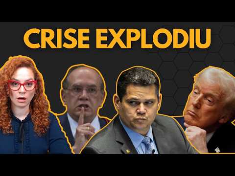 ALERTA MÁXIMO: Gilmar provoca REBELIÃO no Congresso + Trump ESCALA a crise