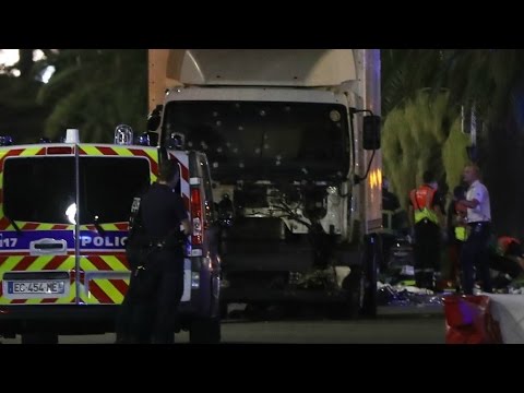 Nice truck attack: terrorist fired at 3 police officers before being shot dead