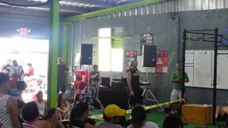 Video thumbnail for Mackie HD 1521 powered first gig by JosephDjmusic