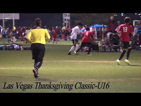 Las Vegas Thanksgiving Classic U16 tournament soccer. Match 4