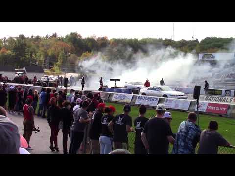 Supra vs Skyline R33 GTR - Supra Launch Fail & Crowd Reaction - Import Face Off 10-8-2017 Epping NH