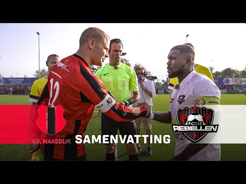 HEERLIJKE knal ROYSTON DRENTHE tijdens Wedstrijd van je Leven 💥 | VV Maasdijk 4 - FC De Rebellen