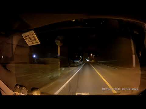 2021/01/13 帰宅中の車内でヨルナイトのエンディング曲「ダーリンダーリン」が再生される