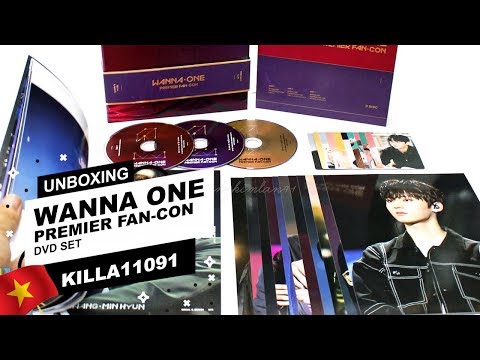 [Unboxing] WANNA ONE PREMIER FAN-CON (DVD Version)