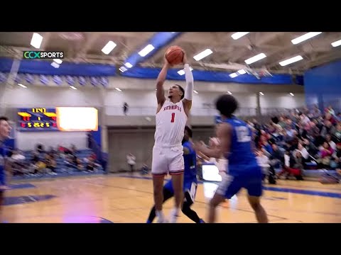 Minnehaha Academy vs. Hopkins High School Basketball - Jalen Suggs - Cornell Richarson