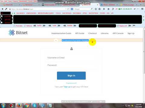 Pasword link reuseable bitnet