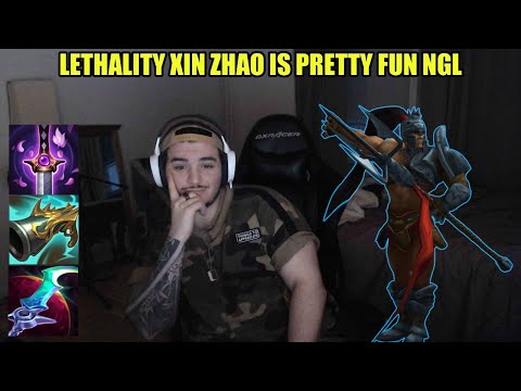 LETHALITY Xin Zhao build killing all the squishies | League of Legends