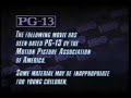 HBO PG 13 Rating Bumper 1987