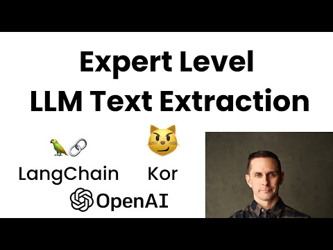 Use LLMs To Extract Data From Text (Expert Mode)