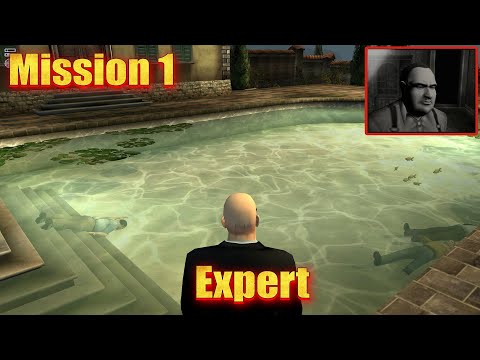 Hitman 2: Silent Assassin - Mission #1 Anathema (Expert Difficulty) [Postman Mothod]