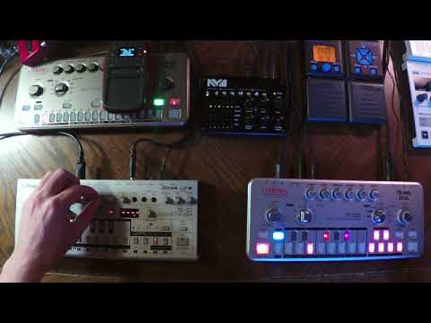 TB-03 AY3 TT-303 TT-78 - Live Techno Jam - 2018-06-10