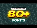 DG CALLY DG HAND 80 Fonts Dg Hand 10 Dg Hand 50 Fonts Text Fonts Calligraphy Fonts