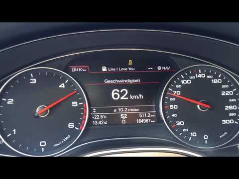 Audi A6 3 0 TDI 245 PS vs  3 0 BiTDI 313 PS    Top Speed  0 100 km/h