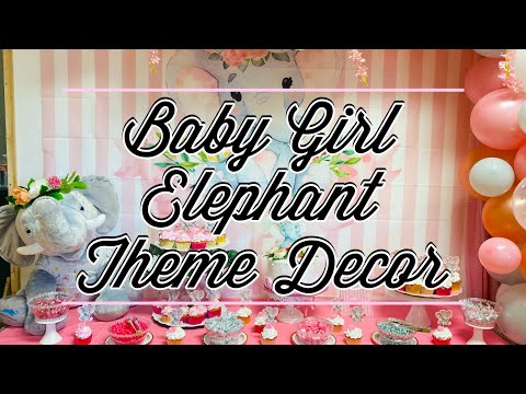 Elephant 🐘 |Theme Baby Shower Centerpieces